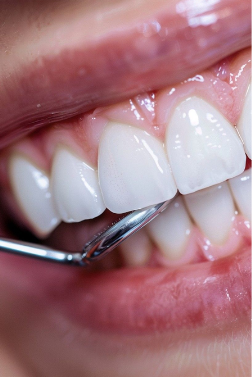 Imagem sobre limpeza dental